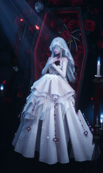 Murdered bride image
