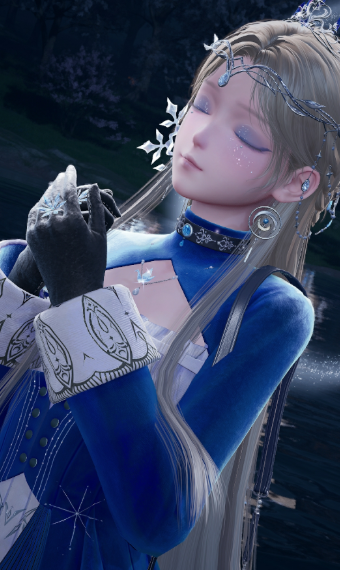 Snowy maiden image