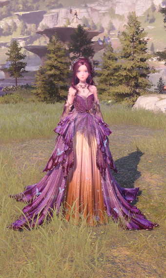 Flutter Storm dyed image