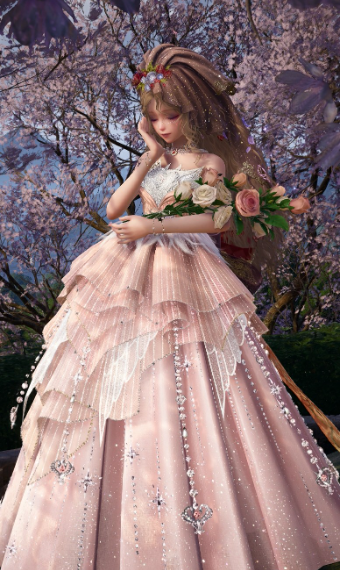Rosy Bride image