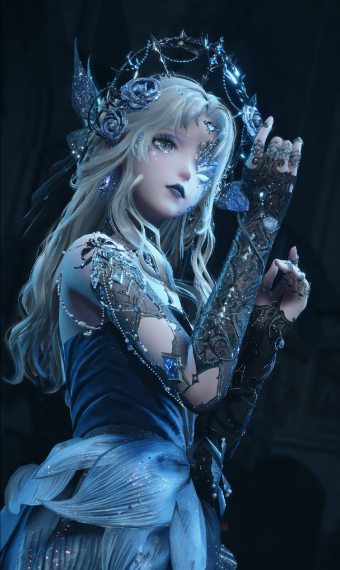 Roses Frozen in Time image
