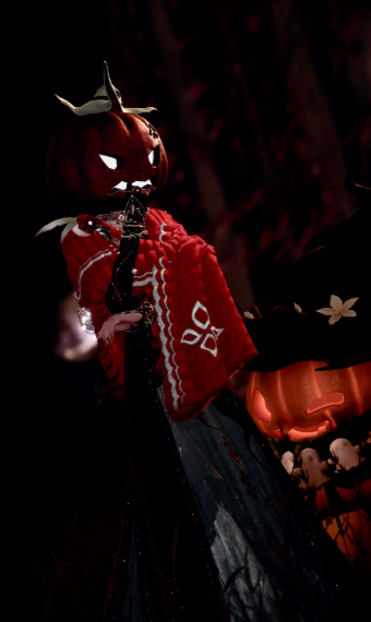 Angry pumpkin doll image