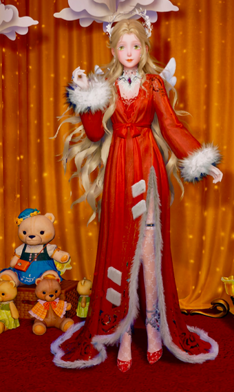 Santas Angels image