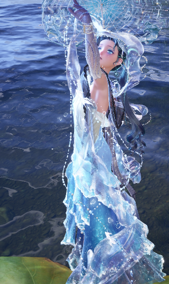 Lady of the Lily Waves image