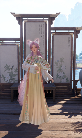 Pastel fox image