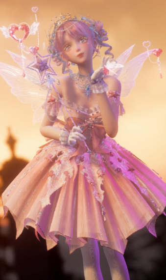 Kirakira Fairy (Pink Ribbon Ver.) image