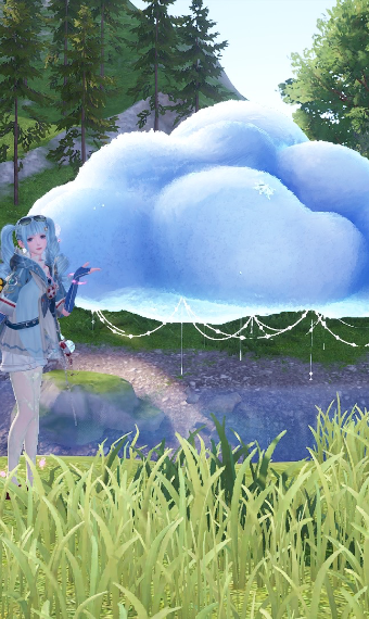 A Giant Cloud Thing Spawned on my Home Island image