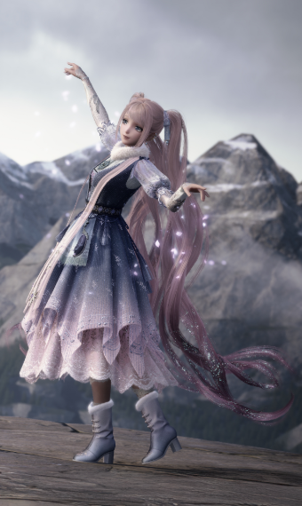 Winter Cotton Candy image