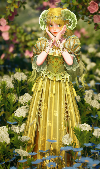 Forest nymph image