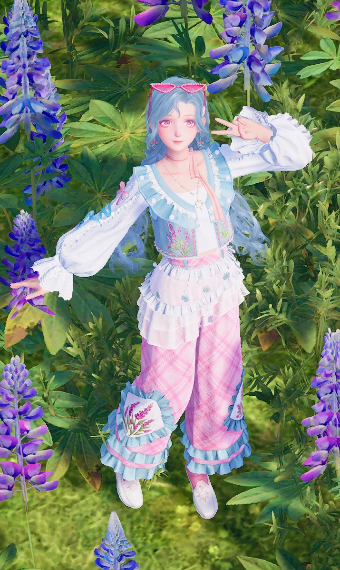 floral party image