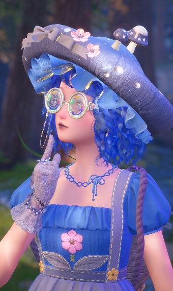 Mushroom enthusiast - Indigo Milk Cap image
