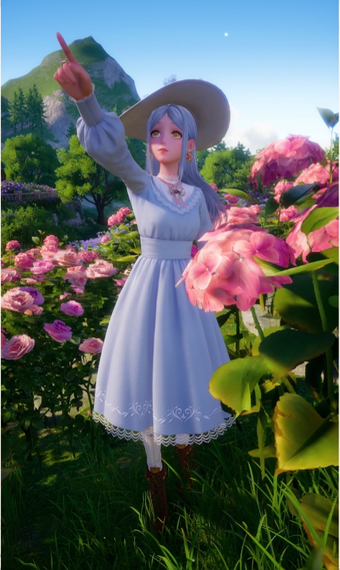 The wheat fields of home image