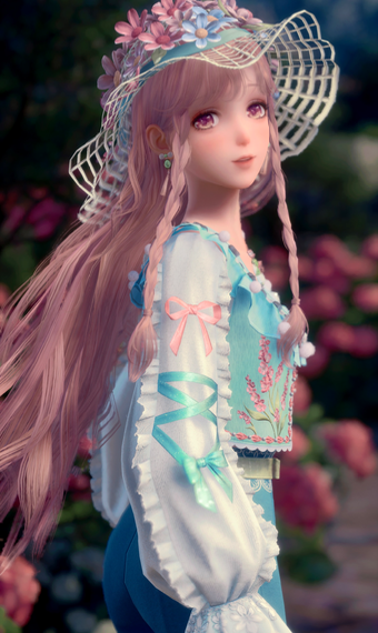 Blue Flower Vest image