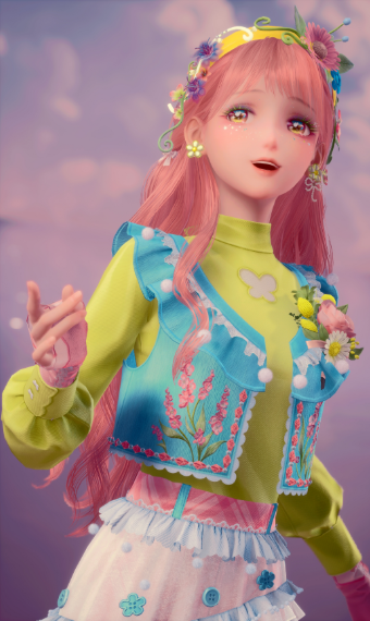 Neon Petals image