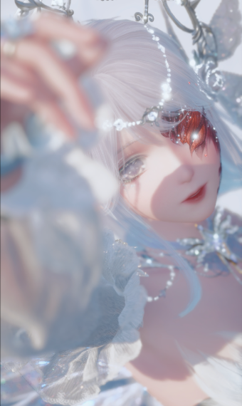 The white and pure Angel image