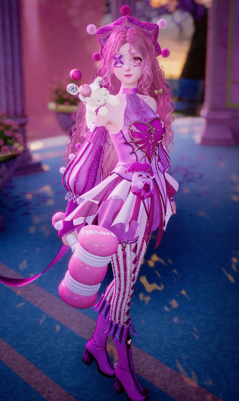Pink Clown image