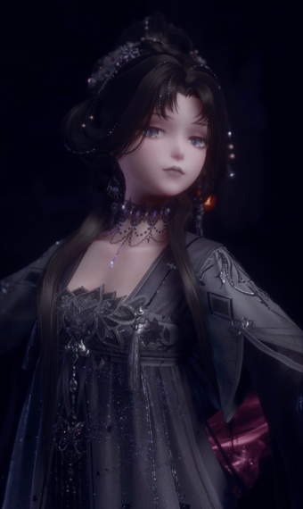 Black Short Flowy Dress image