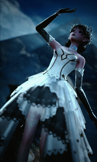 Gothic White Bride image