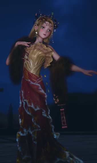 Golden rose petals image
