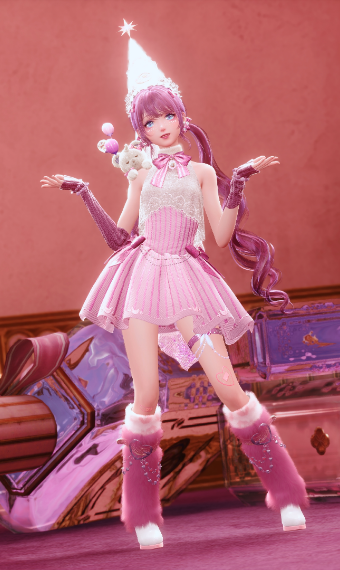 Magenta Birthday Girl image