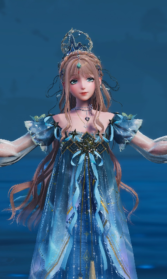 Winterwater elf priestess image
