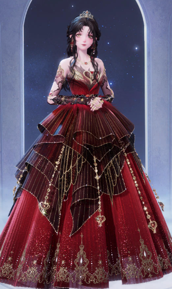 carmine ruler image