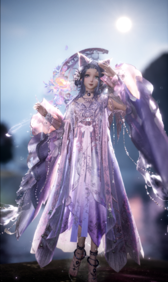 Pretty Purple Cat Lady :3 image