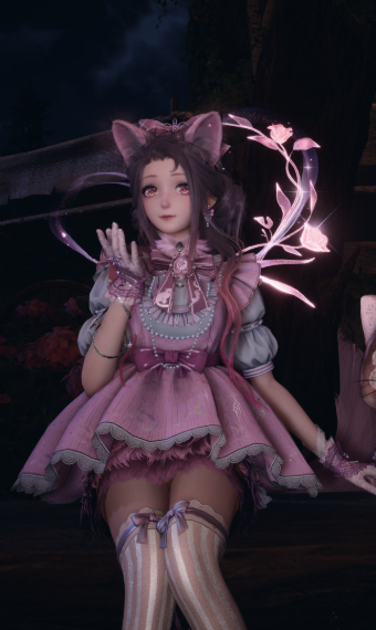 Pink Cat Maid >u< image
