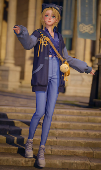 Casual in Blue image