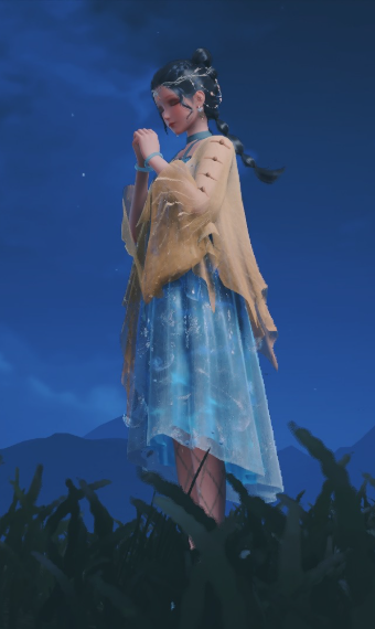 Blue star image