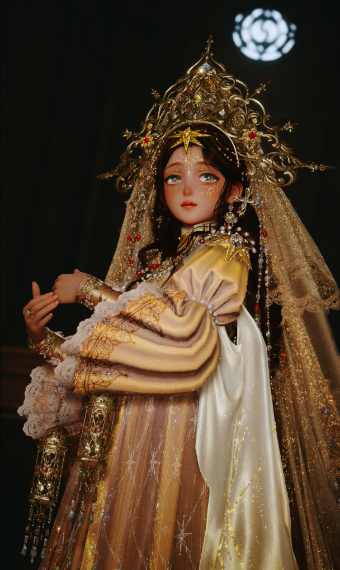 Gilded in Glory for Her image