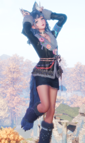 Blue Denim Wolf Nikki image