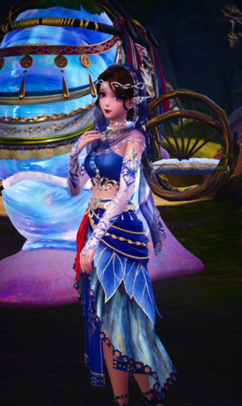 Me as a Star Priestess for Itzaland image