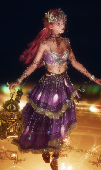 Frolicking Lantern Flames image