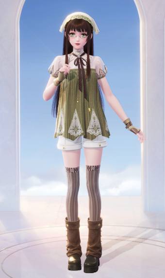 casual | green & brown image