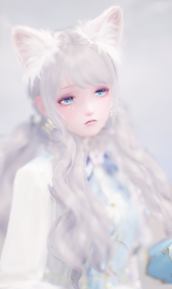 snowy cat image