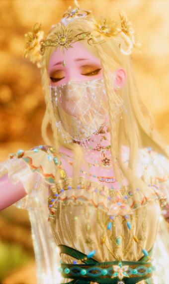 Verdante's lovely companion- sunny witch image