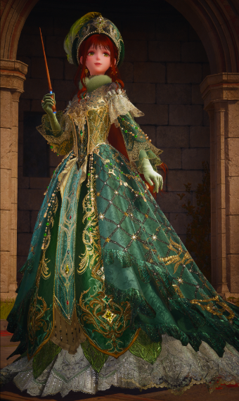 Green Victorian Mage image