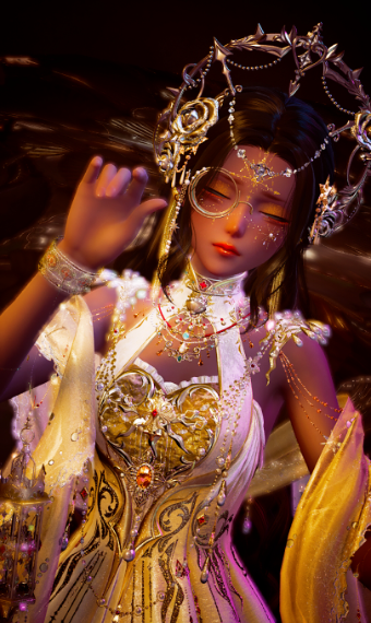 Cover me in gold image