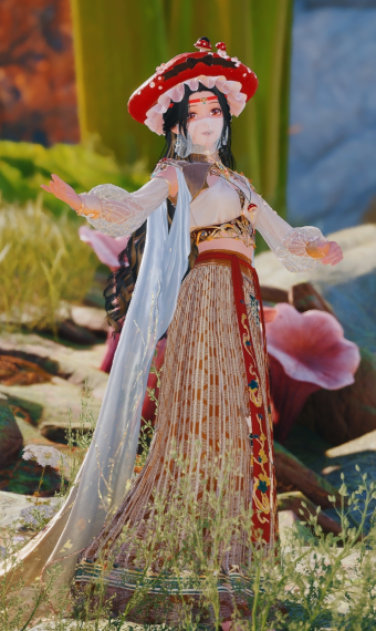 Shroom Saintess Formal Dress image