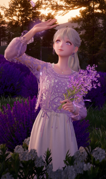 Lavender Twilight Muse image