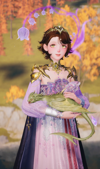 Rapunzel and Pascal image