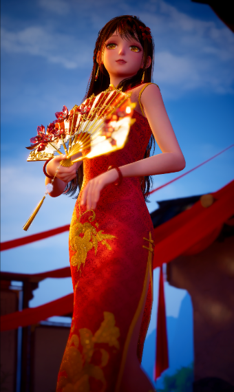 Lucky Qipao image