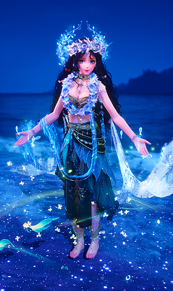 Hawaienne Bleu image