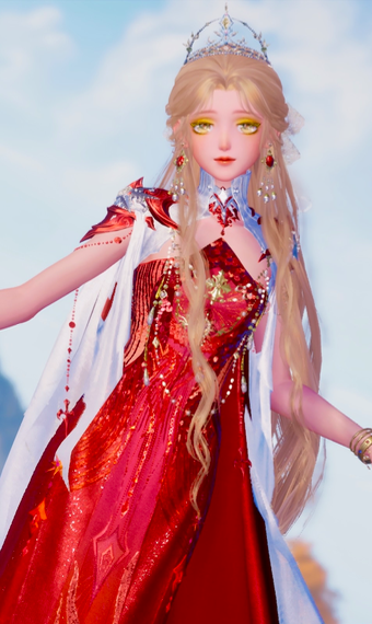 The Red dragon image