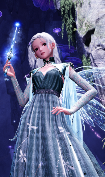 Snow Crystal fairy-witch image