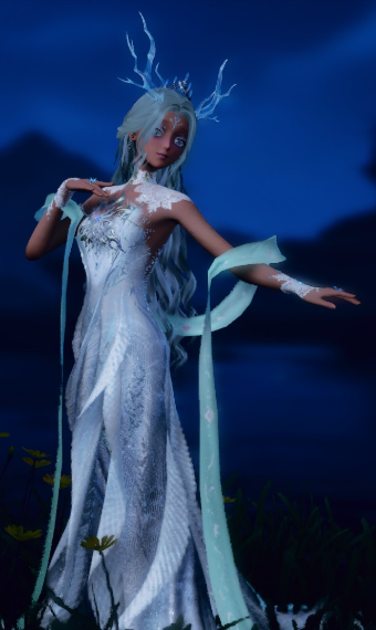 Moonlight goddess image