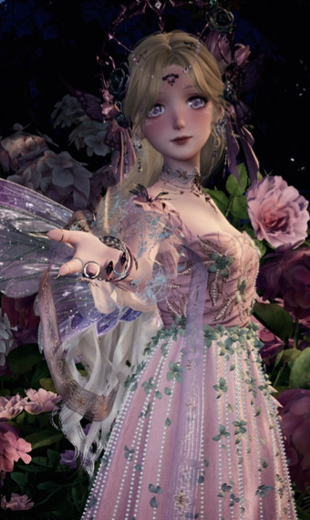 Goddess of flowers image