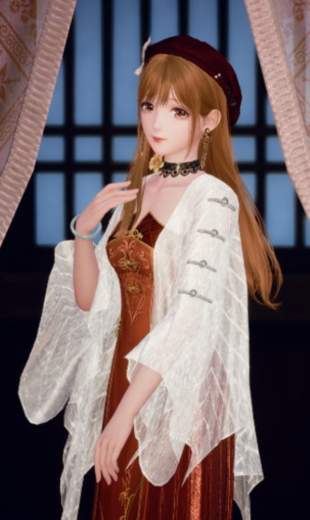 poised scarlet image