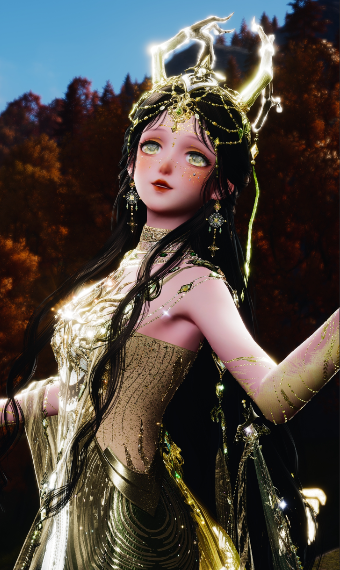 Woodland goddess image